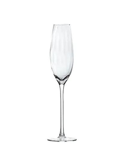 Artisan Street - Ripple Effect Champagne Glasses - Set of Four