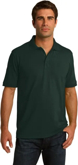 Clothe Co. Men's Big and Tall Polo Shirt, Men's Tall Polo Short Sleeve Performance Cotton Blend