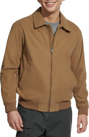 Dockers Men's Micro Twill Golf Bomber Jacket (Standard and Big & Tall)