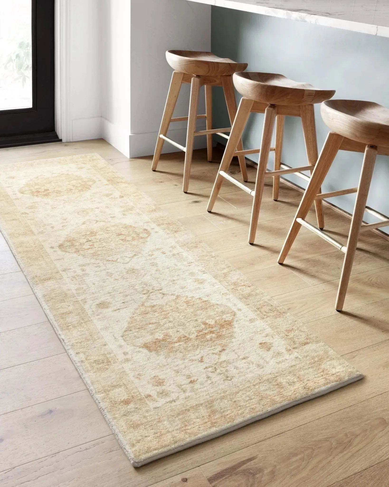 Rosette Ros-03 Ivory/Terracotta Rug