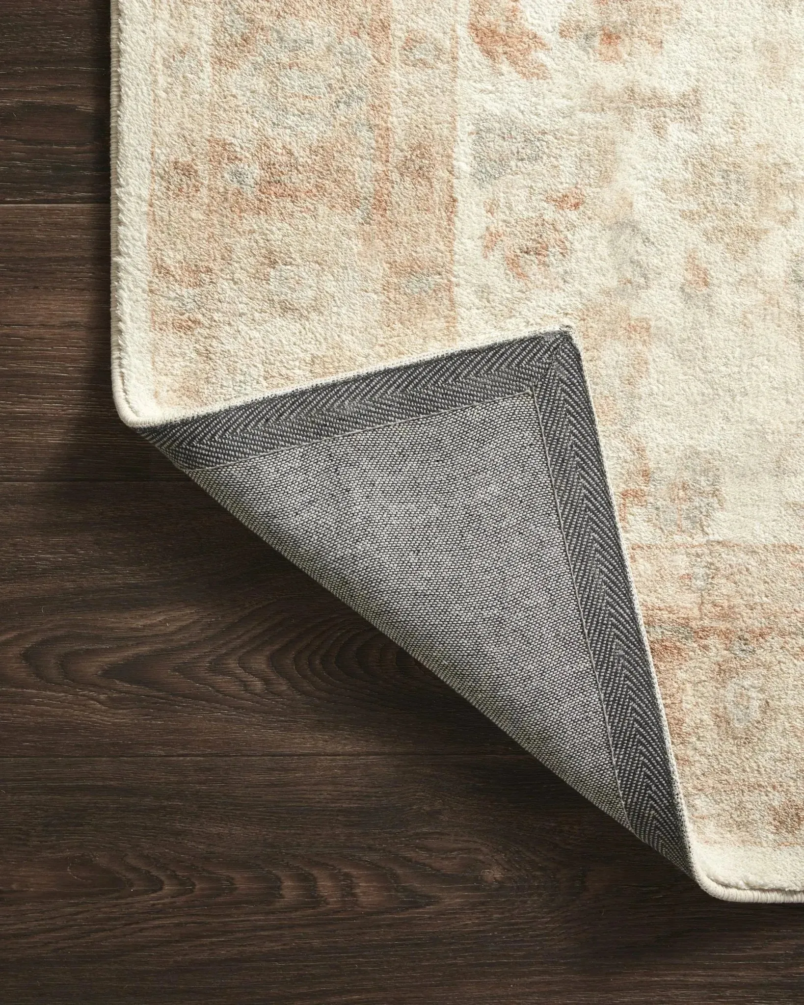 Rosette Ros-03 Ivory/Terracotta Rug