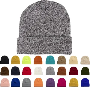 Ruqizhi Beanie Hats for Men Women Slouchy Beanie Hats Winter Knit Cuffed Beanie Soft Hat