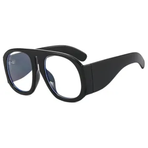 Trendy Vintage Oversize Round Glasses